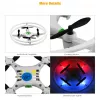 iLike Phantom Quadcopter Drone 360° (HC615) su nuotolinio valdymo pultu 2.4GHz, USB įkrovimu, 6 ašių giroskopu, 4 kanalais - balta