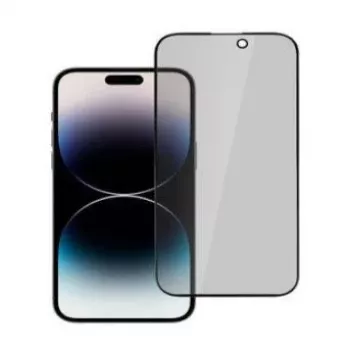 Evelatus Apple iPhone 15 Plus Privacy 2.5D Silk Full Cover Japan Glue Anti-Static Screen Protector