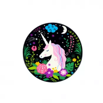 iLike Universal Pop Holder Unicorn Black