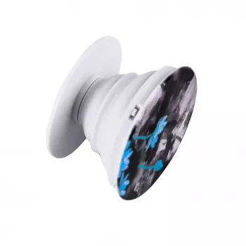 iLike Universal Pop Holder Flower Blue