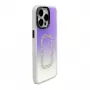 iLike Apple iPhone 14 Laser Shell Square Back Cover - Skaidrus su vaivorykštiniu raštu