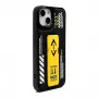 iLike Apple iPhone 15 Pro Fashion Leather Stand Cover Black