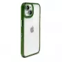 iLike Apple iPhone 14 Stars Lens Acrylic Cover Green