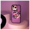 Evelatus Apple iPhone 15 Pro Wallet and Slim Cover Case Purple