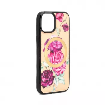 Evelatus Apple iPhone 15 Wallet and Slim Cover Case Beige