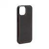 Evelatus Apple iPhone 15 Magnet Zip Pocket Case Zipper Design Black
