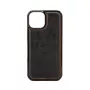 Evelatus Apple iPhone 15 Magnet Zip Pocket Case Zipper Design Black