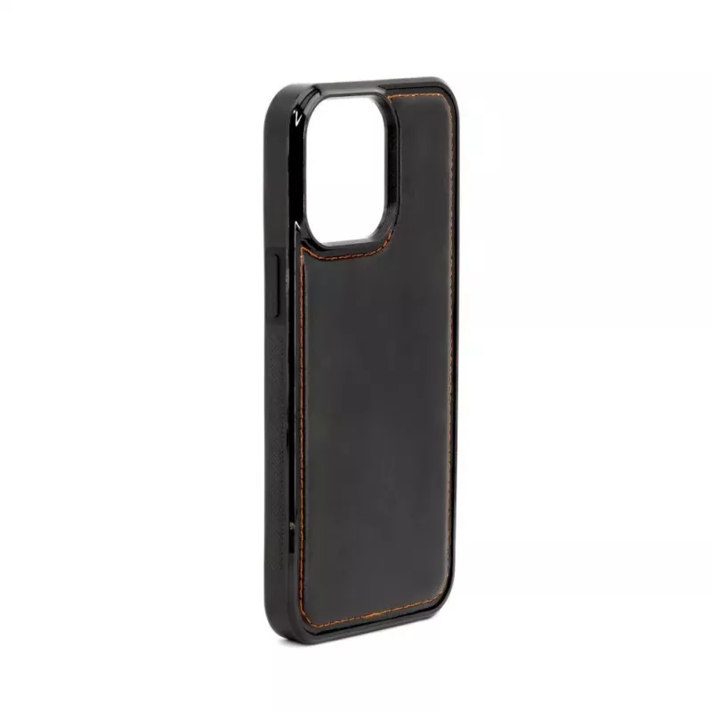 Evelatus Apple iPhone 15 Pro Max Magnetic Zip Pocket Case su užtrauktuku - Juoda
