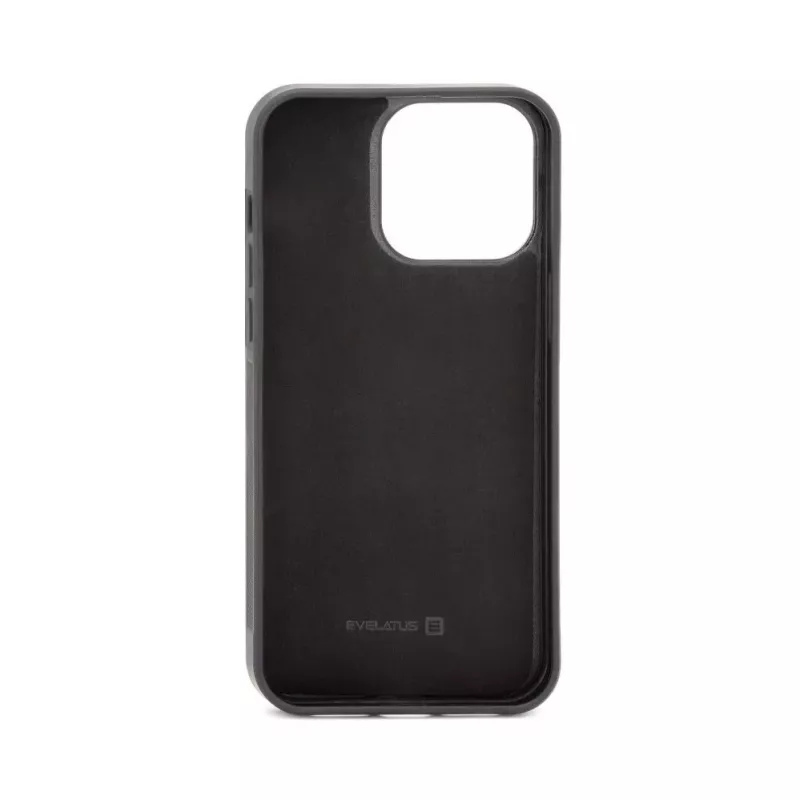 Evelatus Apple iPhone 15 Pro Max Magnetic Zip Pocket Case su užtrauktuku - Juoda