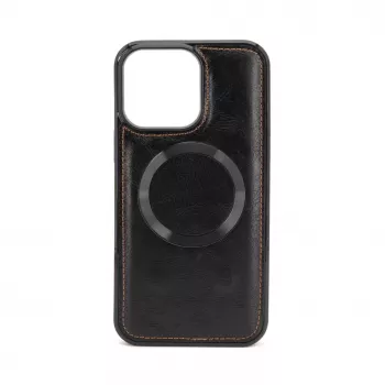 Evelatus Apple iPhone 15 Pro Max Multifunctional Wallet Wristband Leather Case Black