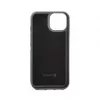 Evelatus Apple iPhone 15 Leather Case Zipper Design Flower Black