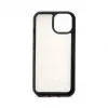 Evelatus Apple iPhone 14 Leather Case Zipper Design Flower White