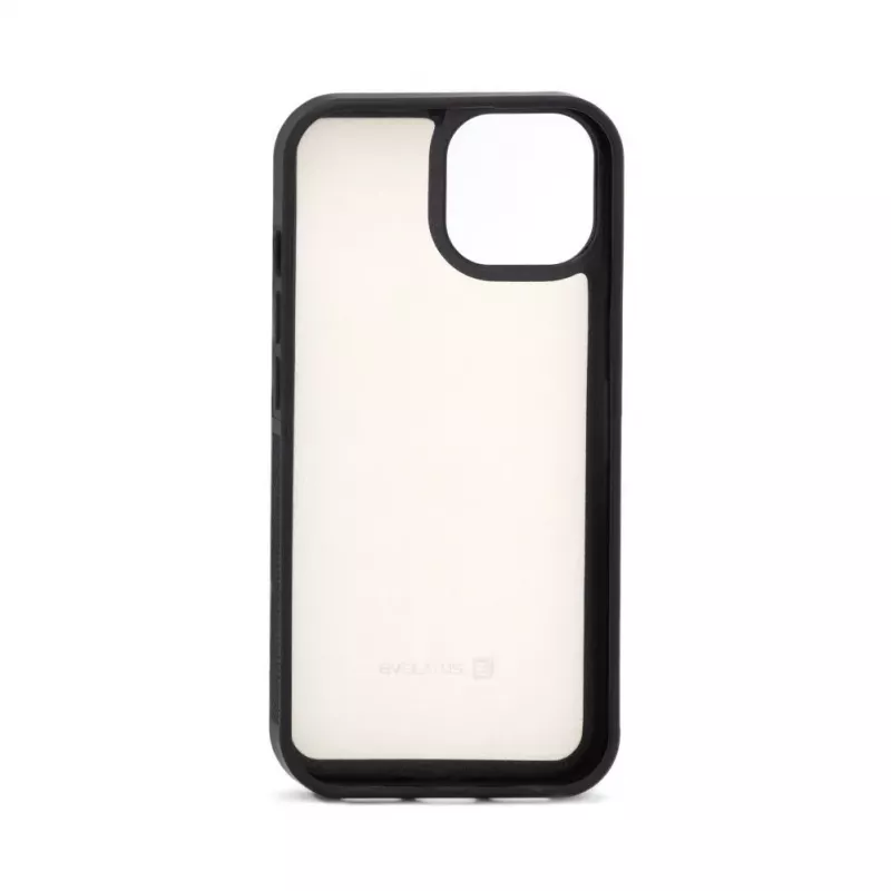 Evelatus Apple iPhone 15 Leather Case Zipper Design Flower White