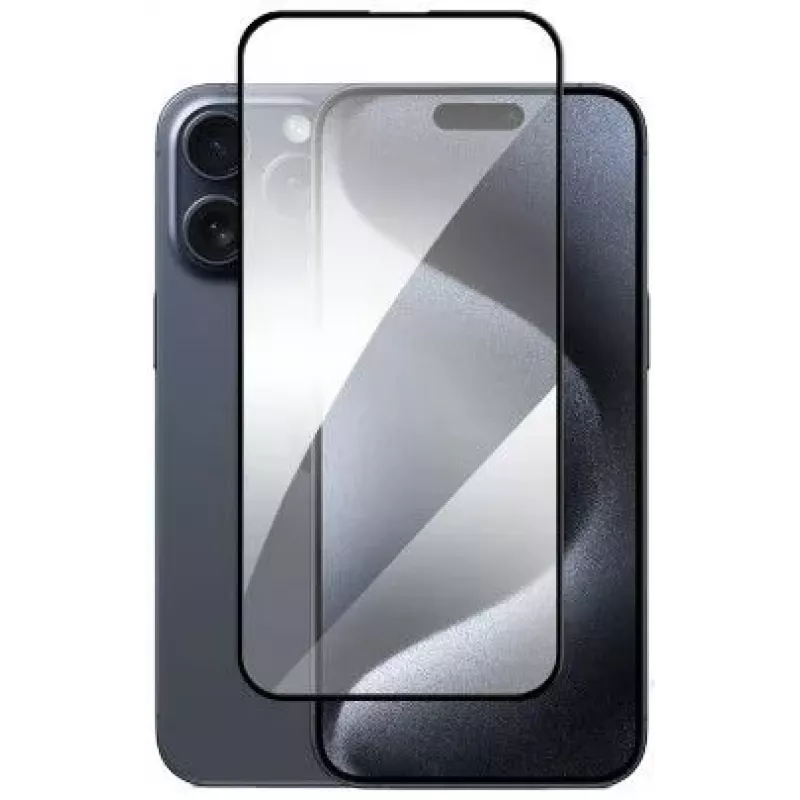 Evelatus Apple iPhone 7/8/SE2020/SE2022 2.5D Full Cover Glass Anti-Static Light Black Screen Protector