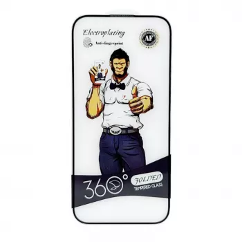 Evelatus Apple iPhone 15 Plus 2.5D Full Cover Glass Anti-Static Light Black