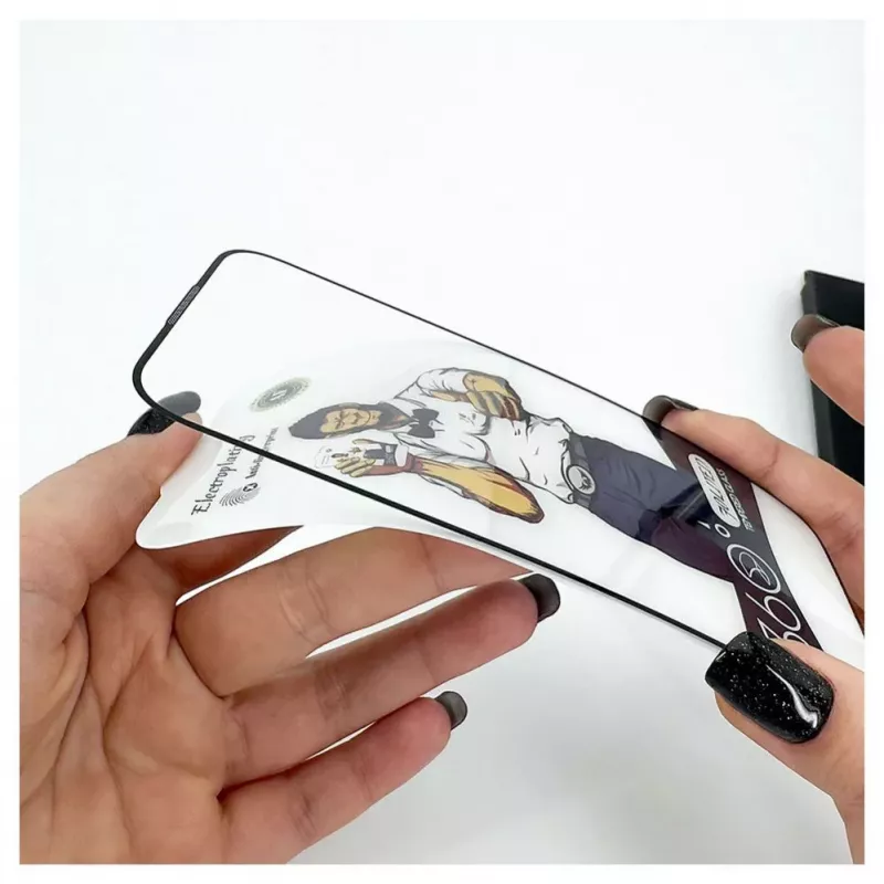 Evelatus Apple iPhone 15 Plus 2.5D Full Cover Glass Anti-Static Light Black