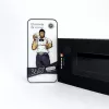 Evelatus Apple iPhone 15 Pro 2.5D Full Cover Glass Anti-Static Light Black Screen Protector
