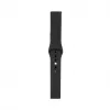 Connect 20mm Silicone Loop Watch Strap (130mm M/L) Black
