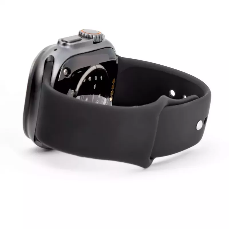 Connect Watch 38/40/41mm Silicone Loop Watch Strap (110mm S/M) Black