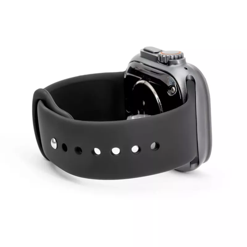 Connect Watch 38/40/41mm Silicone Loop Watch Strap (110mm S/M) Black