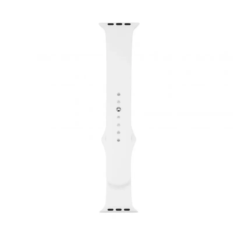 Connect Watch 42/44/45mm Silicone Loop Watch Strap (S/M 110mm) White