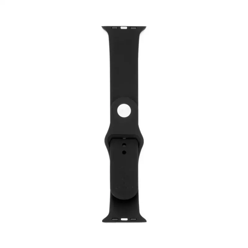Connect Watch 42/44/45mm Silicone Loop Watch Strap (140mm M/L) Black