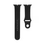 Connect Watch 42/44/45mm Silicone Loop Watch Strap (140mm M/L) Black