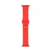Connect Watch 42/44/45mm Silicone Loop Watch Strap (140mm M/L) Red