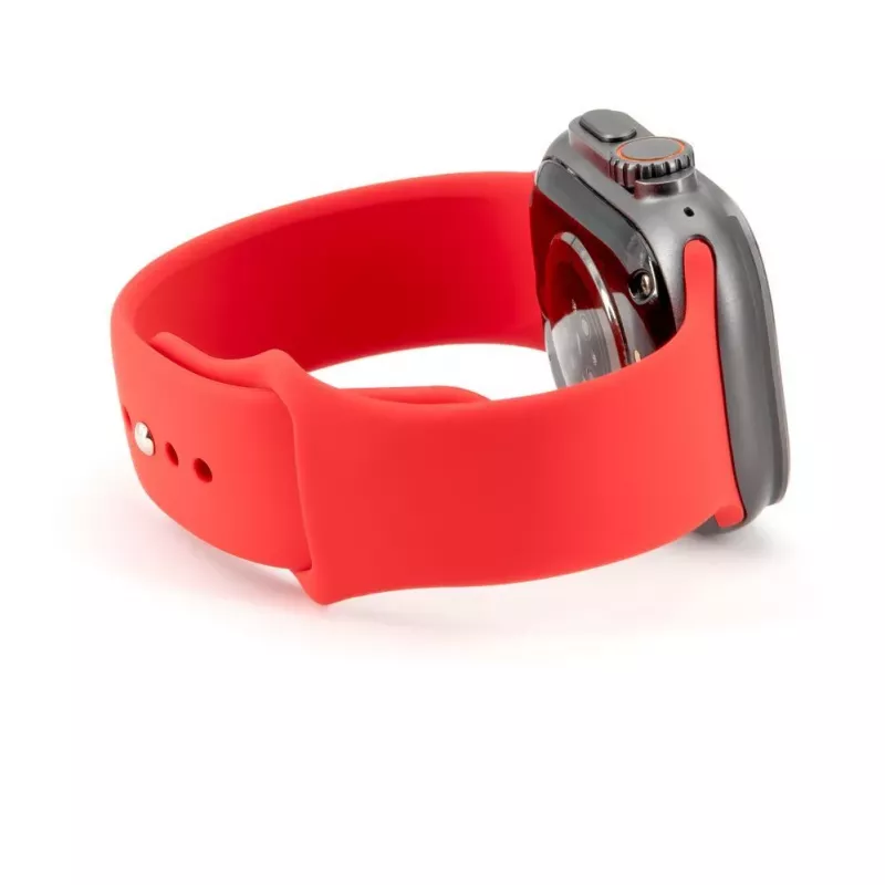 Connect Watch 42/44/45mm Silicone Loop Watch Strap (140mm M/L) Red