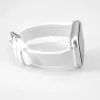 Connect 20mm T-Buckle Silicone Loop Watch Strap (130mm M/L) White
