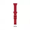Connect 20mm T-buckle Silicone Loop Watch Strap (130mm M/L) Plum
