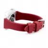 Connect 20mm T-buckle Silicone Loop Watch Strap (130mm M/L) Plum