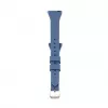 Connect 20mm T-buckle Silicone Loop Watch Strap (130mm M/L) Blue