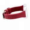 Connect 22mm T-Buckle Silicone Loop Watch Strap (130mm M/L) Plum