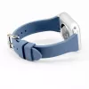 Connect 22mm T-Buckle Silicone Loop Watch Strap (130mm M/L) Blue