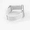 Connect 20mm Flat Head Leather - Silicone Loop Magnetic Watch Strap (130mm M/L) White