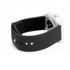 Connect 22mm Silicone Loop Watch Strap (S/M 110mm) Black