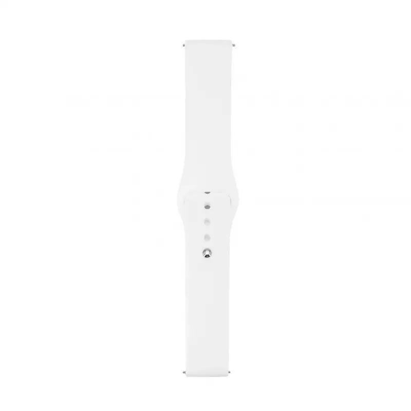 Connect 22mm Silicone Loop Watch Strap (S/M 110mm) White