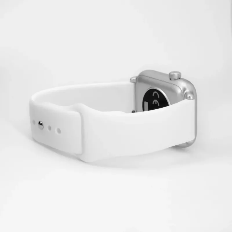 Connect 22mm Silicone Loop Watch Strap (S/M 110mm) White