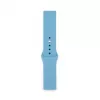 Connect 22mm Silicone Loop Watch Strap (S/M 110mm) Blue