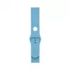 Connect 22mm Silicone Loop Watch Strap (S/M 110mm) Blue