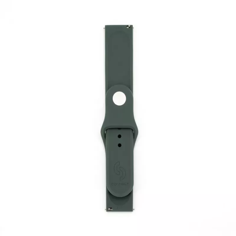 Connect 22mm Silicone Loop Watch Strap (S/M 110mm) Olive
