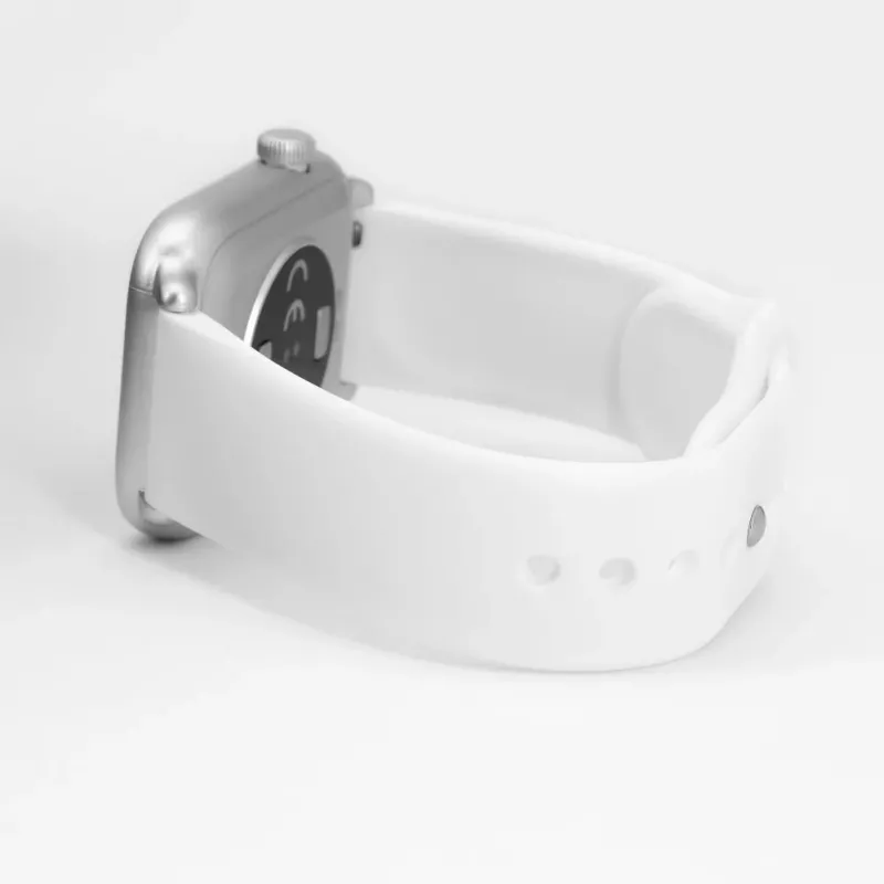 Connect 20mm Silicone Loop Watch Strap (S/M 110mm) White