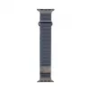 Connect Watch 38/40/41mm Genuine Leather Magnetic Suction Strap Indigo Blue