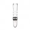 Connect 20mm Silikono Įdėklo Odinis Laikrodžio Dirželis (130mm M/L) Baltas