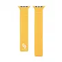 Connect Watch 38/40/41mm Fine Woven Twill Magnetic Chain Watch Strap Yellow