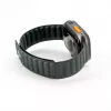 Connect Watch 38/40/41mm Fine Woven Twill Magnetic Chain Watch Strap Green