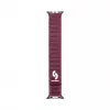Connect Watch 42/44/45mm Fine Woven Twill Magnetic Chain Watch Strap Plum