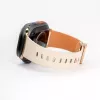Connect Watch 38/40/41mm Single Loop Buckle Leather Watch Strap White