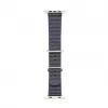 Connect Watch 38/40/41mm Marine Leather Watch Strap Navy Blue